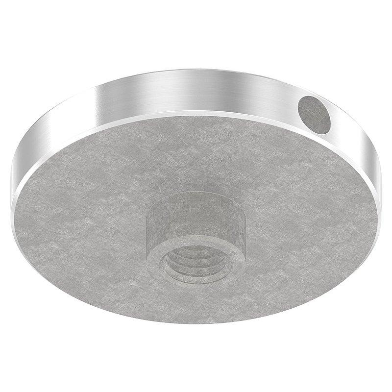 Partie supérieure pour point de fixation 52mm, V2A