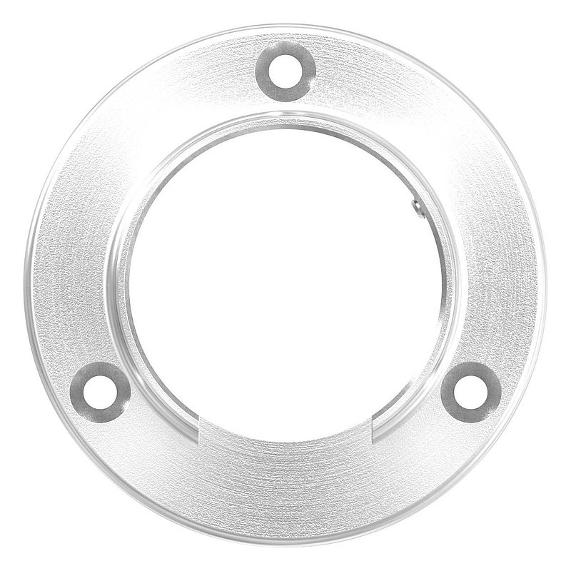Wall mounting for grooved tube 60.3x1.5mm, AISI316