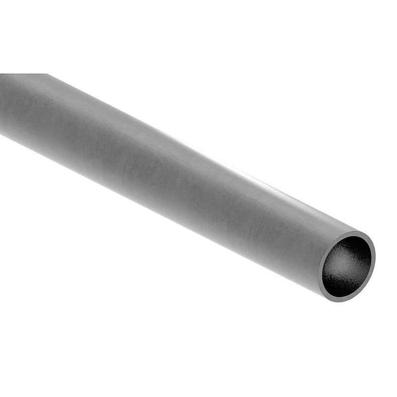 Rundrohr S235JR, 33,7x2,5mm, L: 6000mm