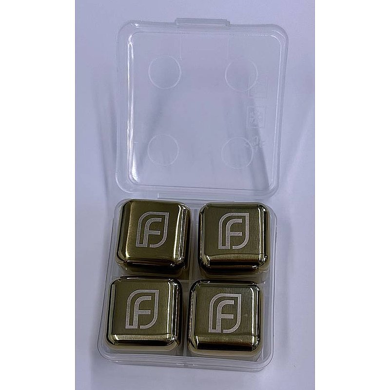 Eiswürfel im 4er Pack, Farbe gold