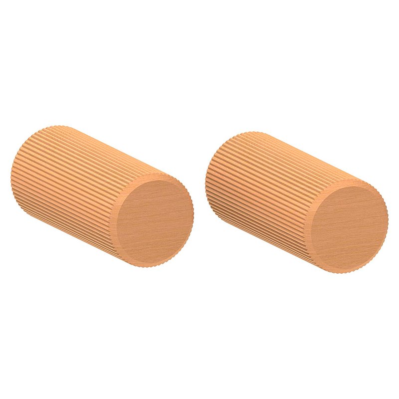 90° Bogen für Holzhandlauf Eiche, Ø 42,4mm