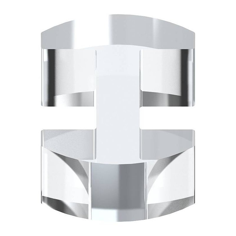 Aligneur de parois en verre pour garde-corps avec ép. de verre : 16,76 - 17,52mm