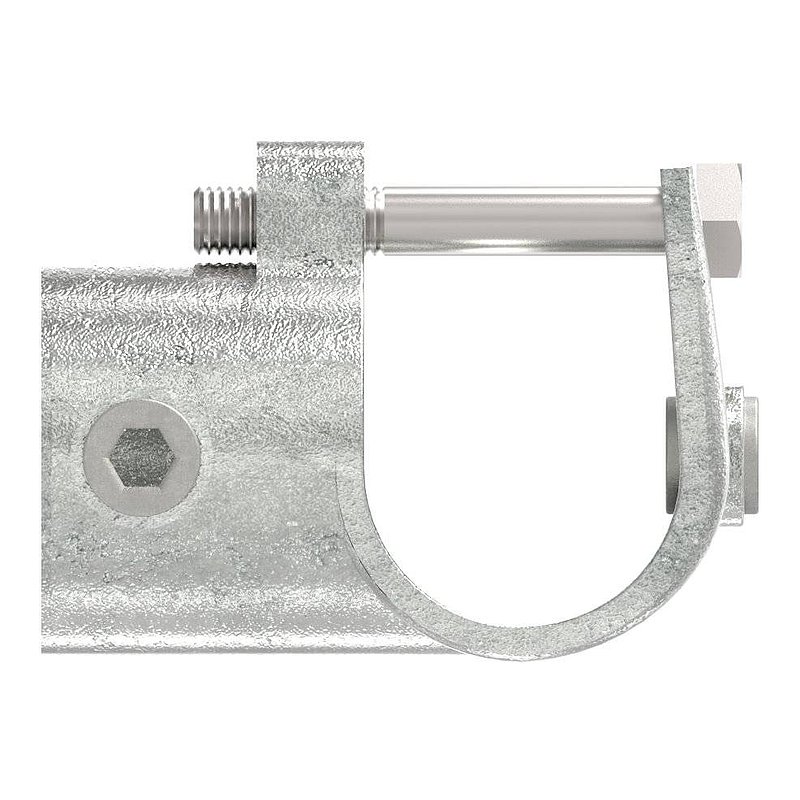 T-Stück mit Schraube, für Rohr Ø 42,4mm