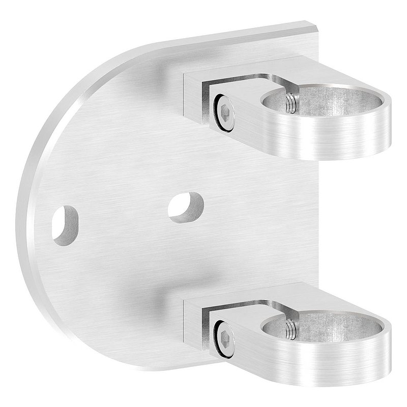 End bracket for railing posts 42.4mm, AISI304