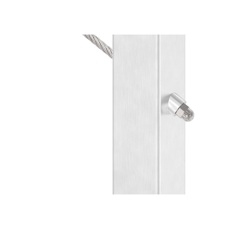 Formanschluss, für Gewinde M8, V2A