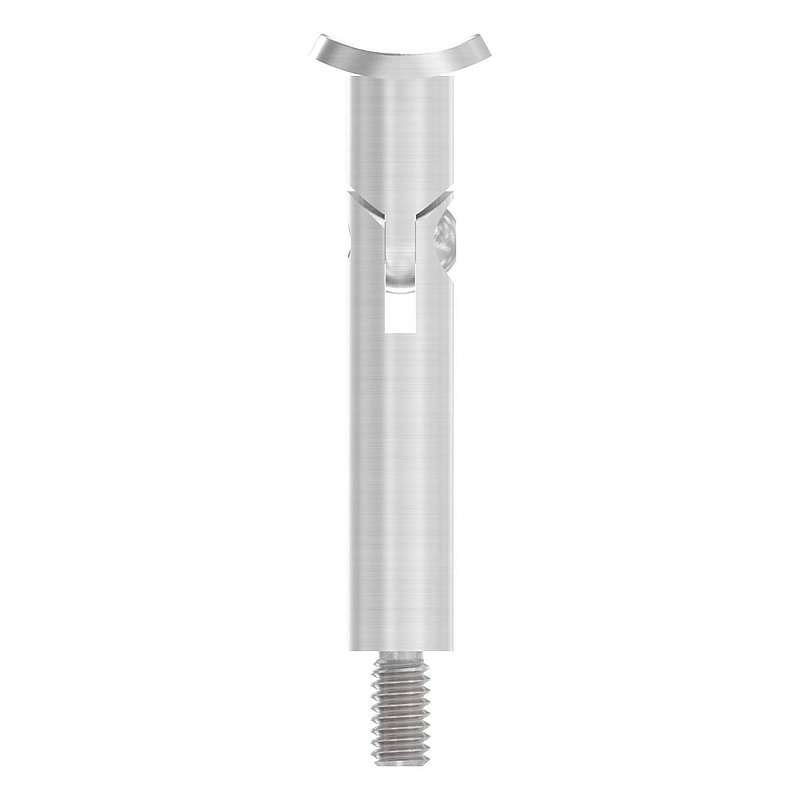 Gelenkstift mit Handlaufanschlussplatte 42,4mm, V2A