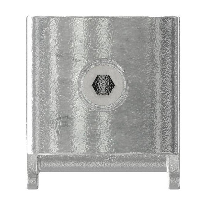 Raccord à pince en croix ouvert 90°, pour tube Ø 48,3mm