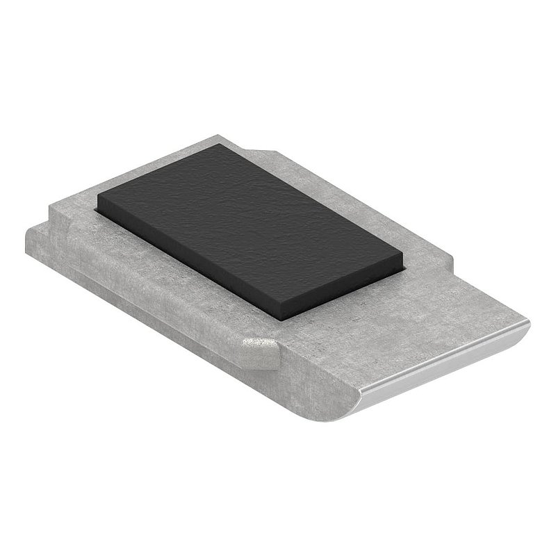 Safety plate for Mod. 45 for adjustable glass clamp, AISI316