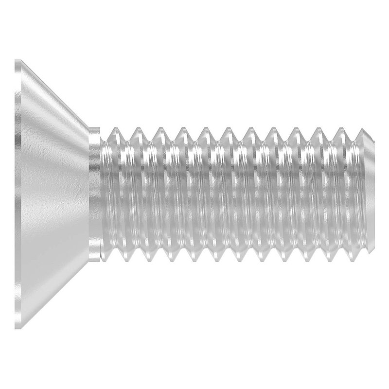 Senkkopfschraube M6x16, V2A, ISO 10642