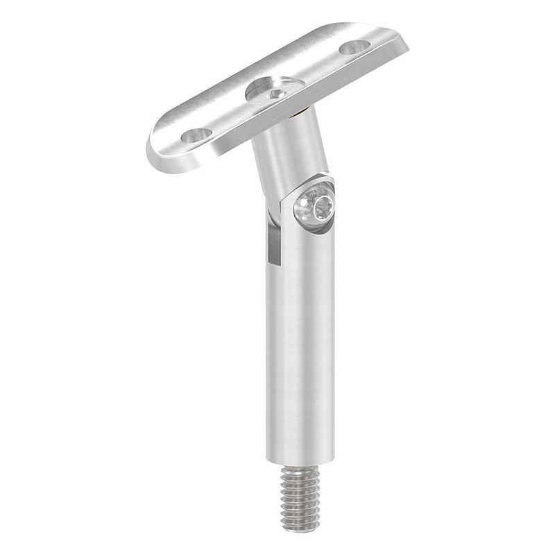 Gelenkstift mit Handlaufanschlussplatte 33,7mm, V2A