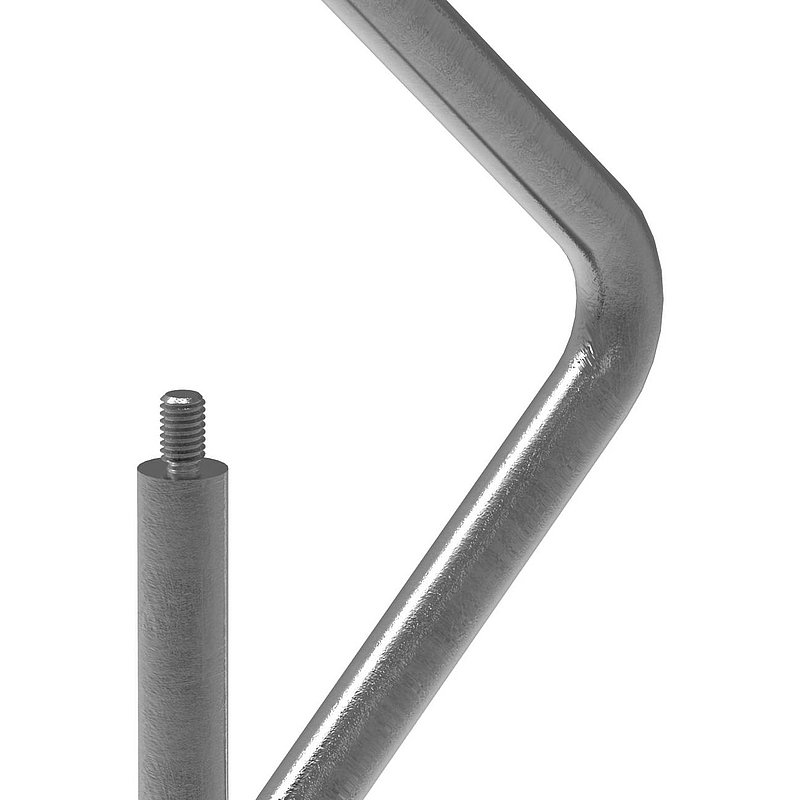 Designstab Ø 12mm, H: 900mm, für 1x Kugel 25mm