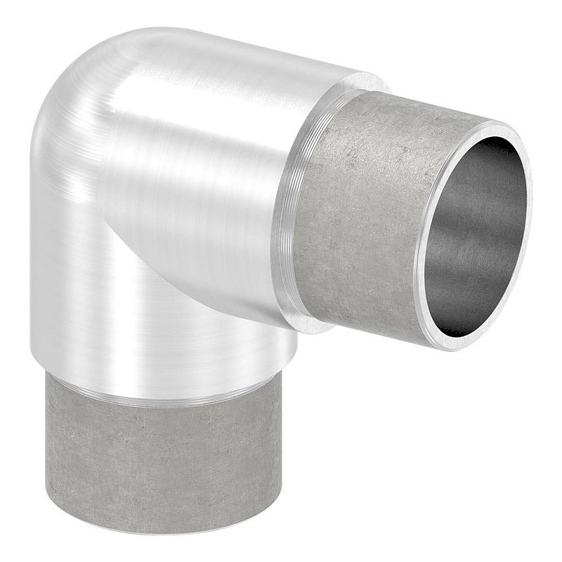 Rohrbogen 90° eng, für Rohr 33,7x2,0mm, V2A