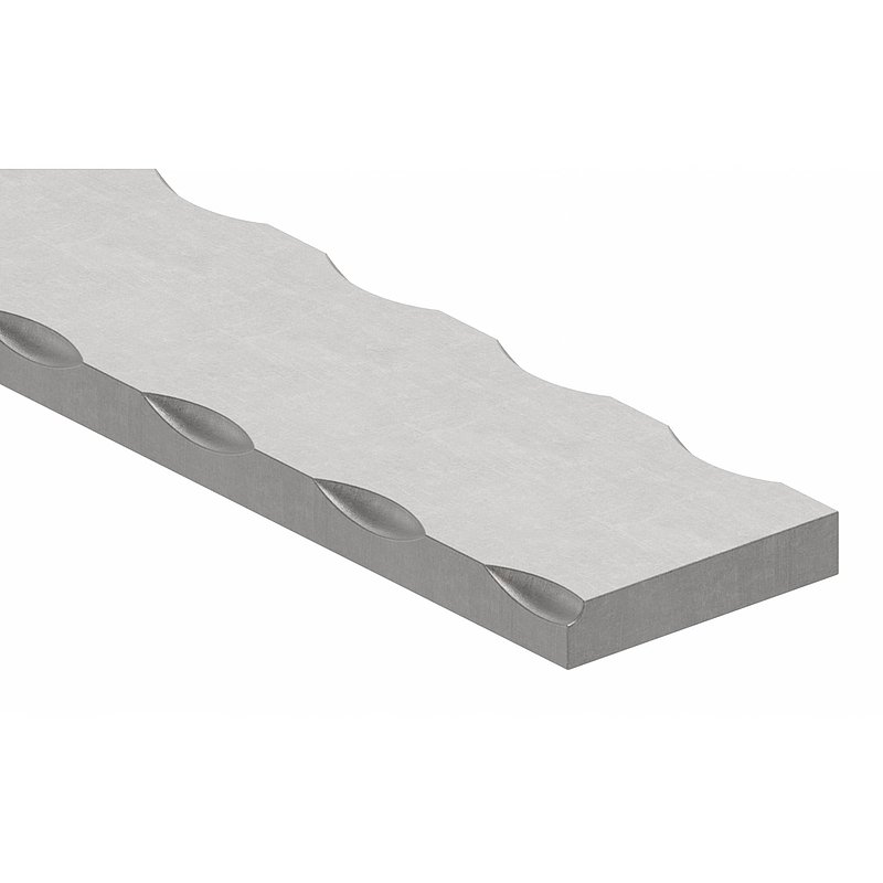Flacheisen S235JR, 40x8mm, L: 3000mm