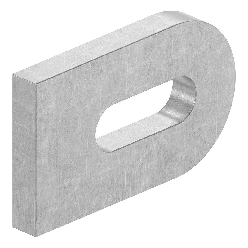 Weld-on bracket 50x30x6mm
