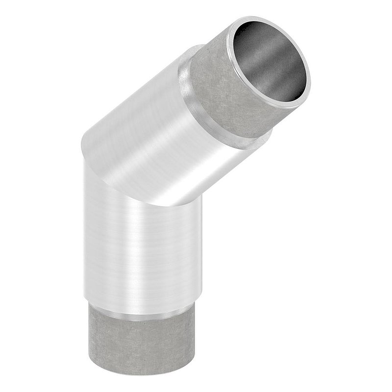 Eckstück 135°, für Rohr 33,7x2,0mm, V2A