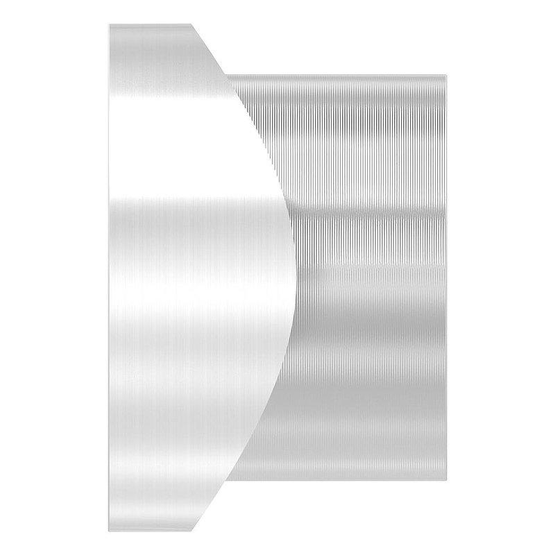 Threaded sleeve, suitable for hinge 120-M20-VA, for tube 42.4 mm, AISI304