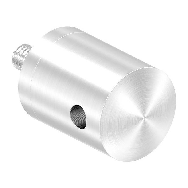Cable holder, for 4mm rope, connection: straight, AISI304