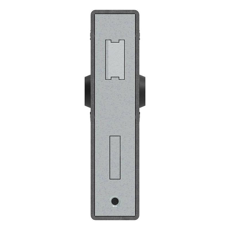 Lock case for two profile cylinders