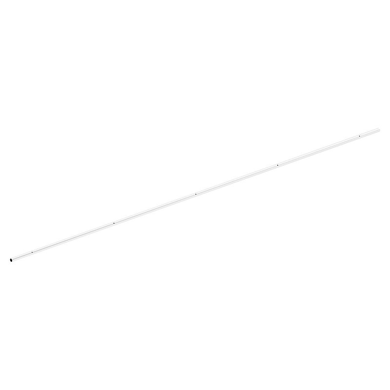 Rail de guidage pour portes coulissantes en verre, L: 3100mm, V2A
