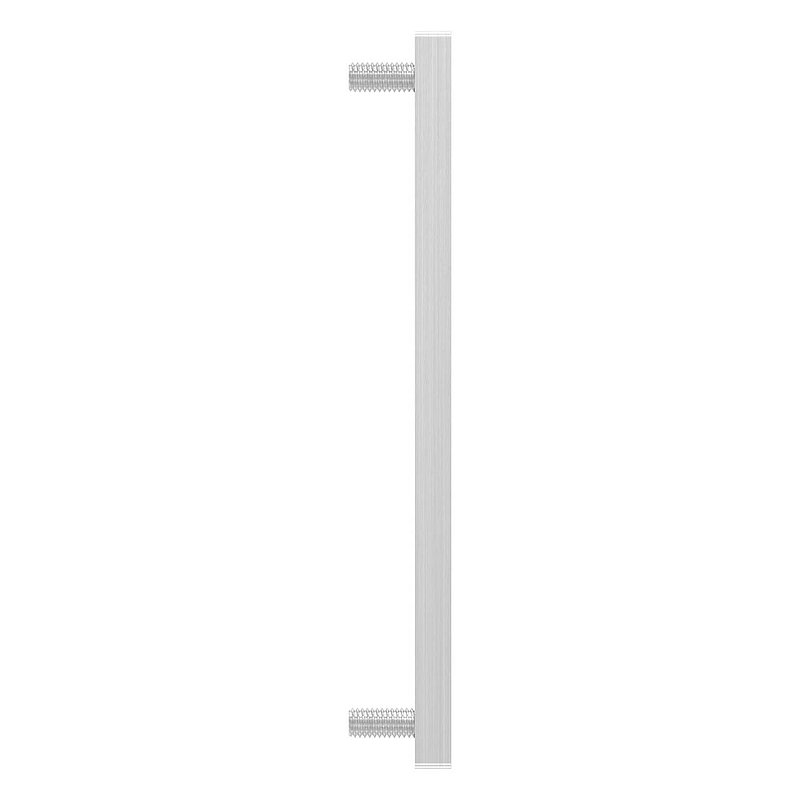 Zylinderrosette für zwei Profilzylinder, 32x120x6mm, V2A