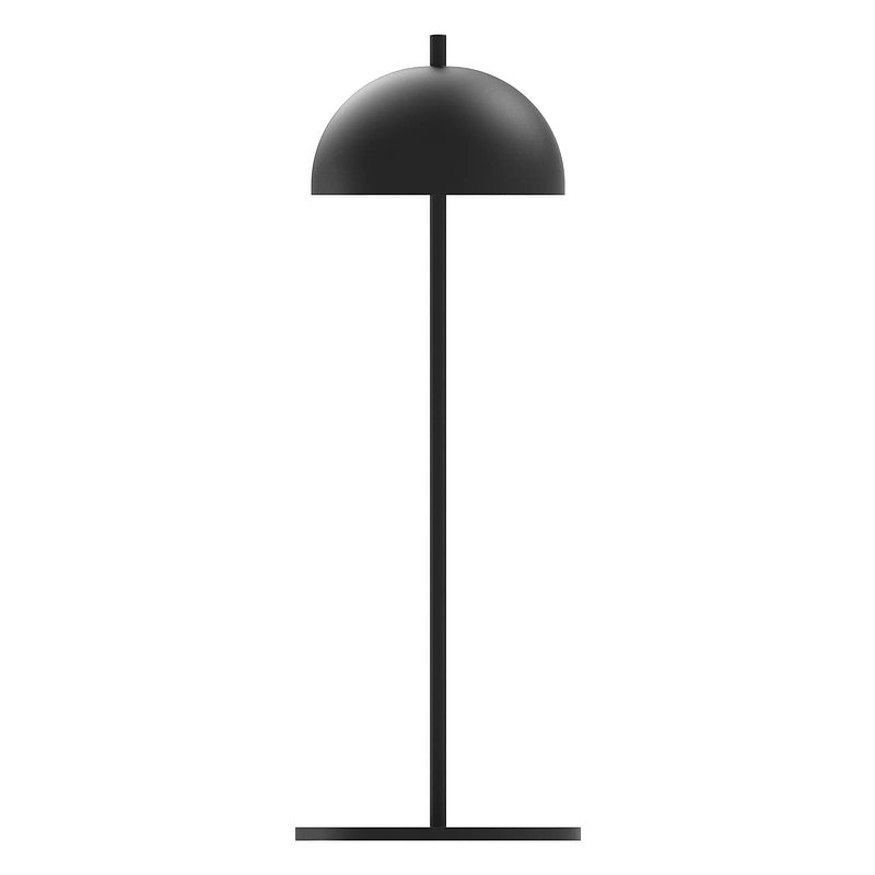 STALYS n°2 Dark Horizon: Rechargeable table lamp black in 38x12x13.5cm