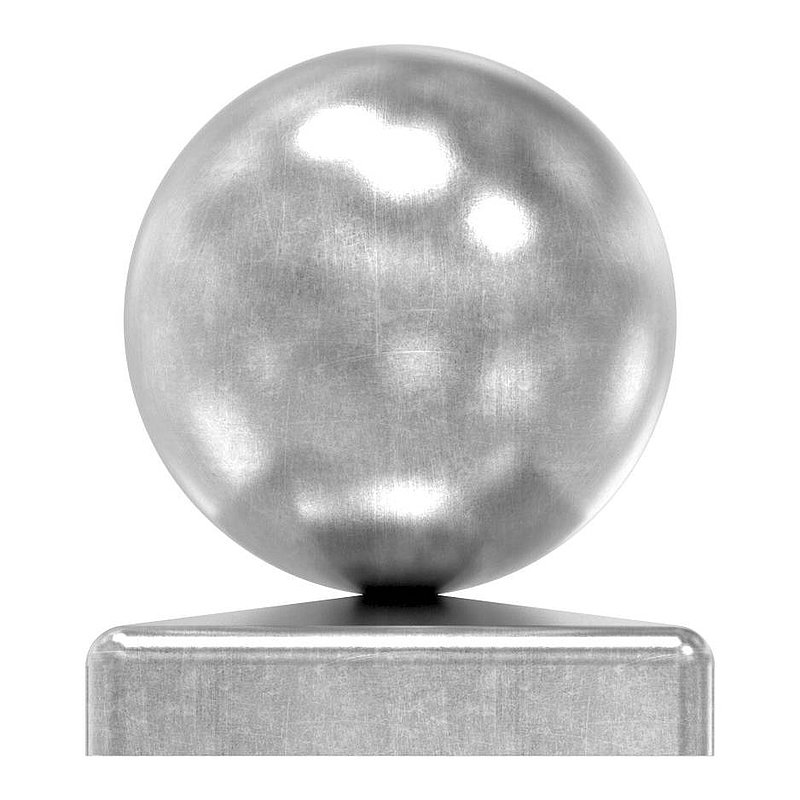 Capuchon 40x40mm avec boule creuse Ø40mm