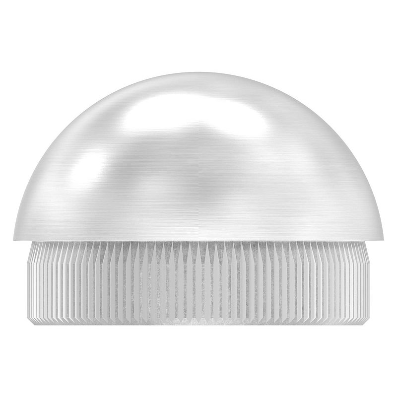 Rohrabschlussstopfen, für Rohr 48,3x2,0mm, V2A