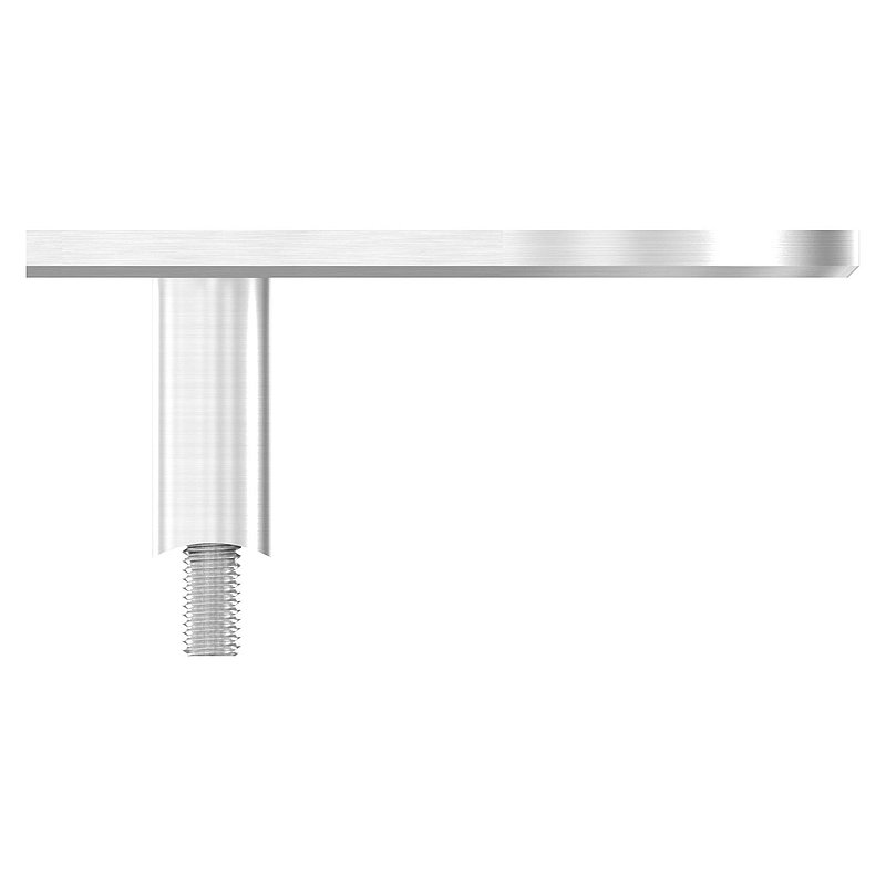 Wandbefestigung für Geländerpfosten 42,4mm, V2A