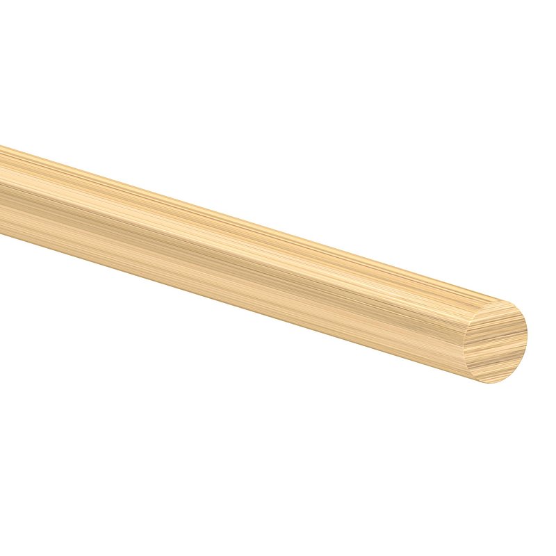 Holzhandlauf Eiche, Ø 42,4mm, L: 1500mm