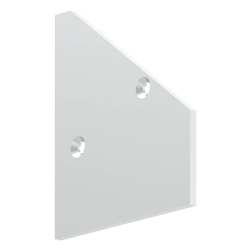 Endkappe links für eleganza canopy, roh