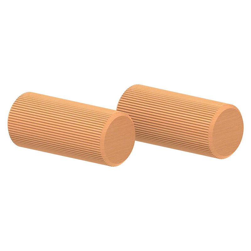 45° bracket for wooden handrail oak, Ø 42,4mm