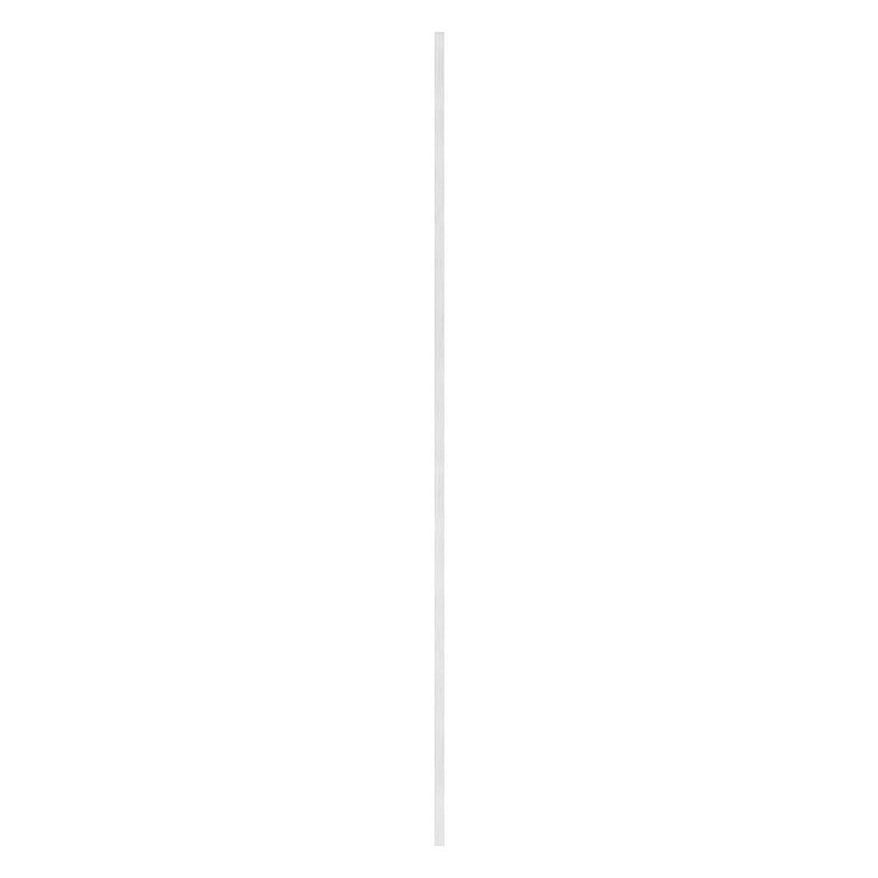 Platine de gâche acier inoxydable 242x36x3,0mm, avec entraxe 92mm, V2A