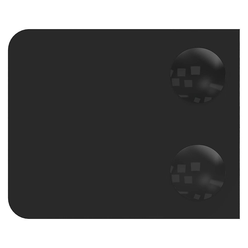 Glasklemme Mod. 36, Anschluss: gerade, in Zink roh pulverbeschichtet RAL 9005 matt