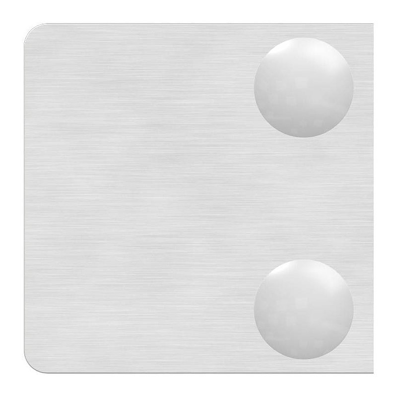 Pince à verre modèle 22, jonction: droite, V2A