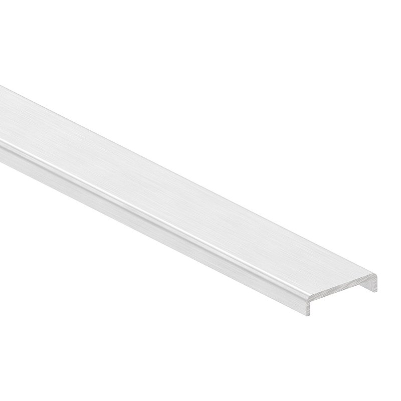 Main courante EXTRA SLIM, pour verre 20,00 - 21,52mm, L: 6000mm, aluminium E4/EV1