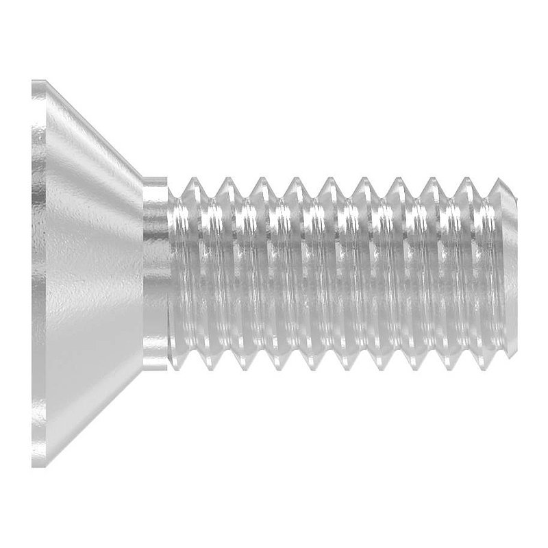 Senkkopfschraube M4x10, V4A, ISO 10642
