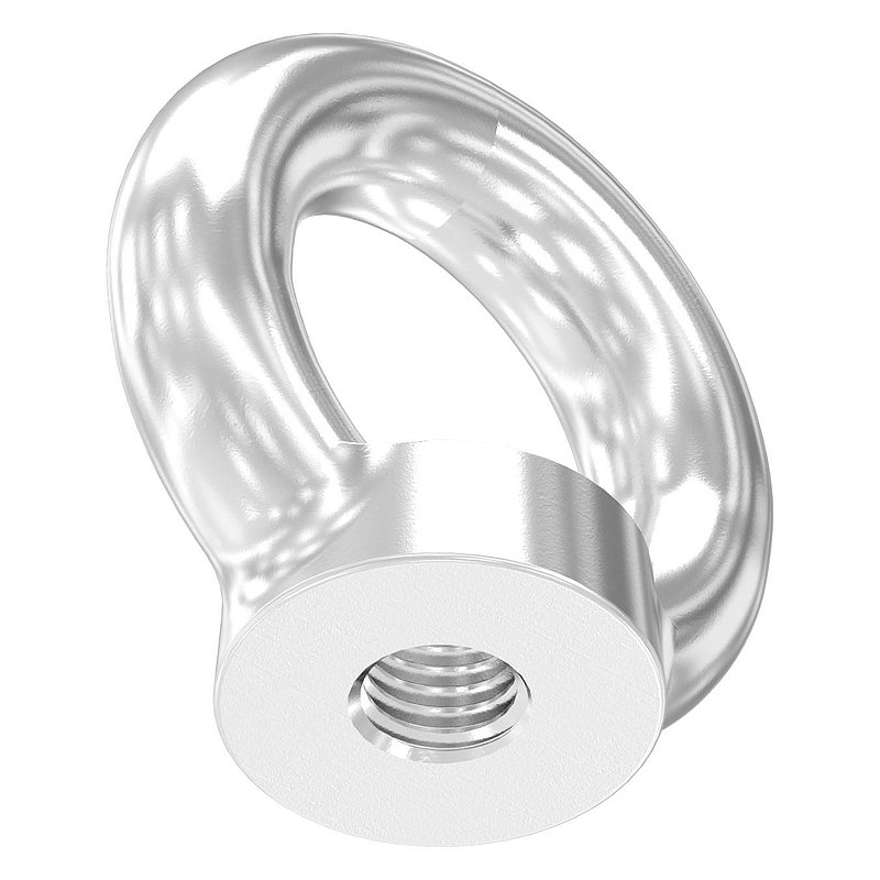 Ringmutter mit Innengewinde 12mm, V4A