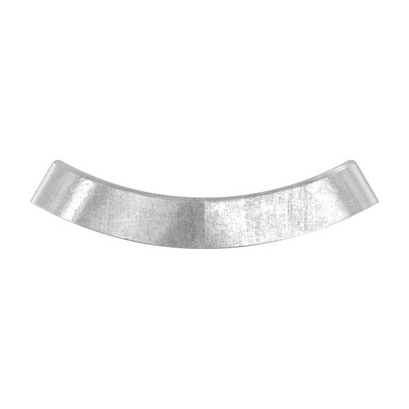 Handlaufanschlussplatte S235JR, Rohranschluss Ø 42,4mm, Bohrungen versetzt