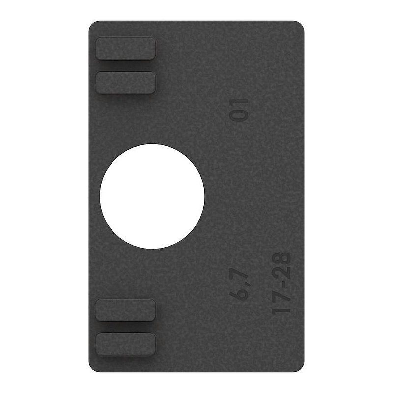 Gummi für Mod. 45, Blech 2,0mm