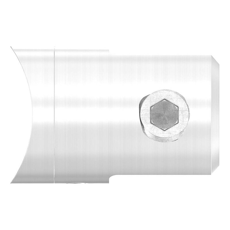 Plate holder for tube 42.4 mm, AISI304