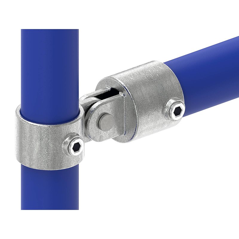 Verbinder, variabel, für Rohr Ø 48,3mm