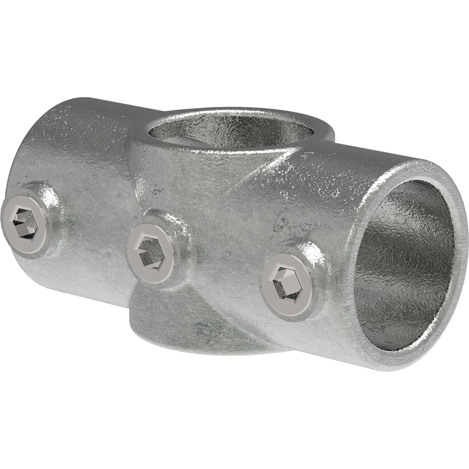 Raccord en croix, pour tube Ø 33,7mm