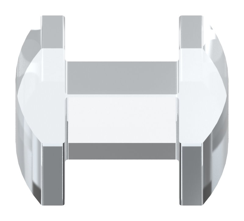 Glasausrichter für Ganzglasgeländer, für Glas 16,76 - 17,52mm