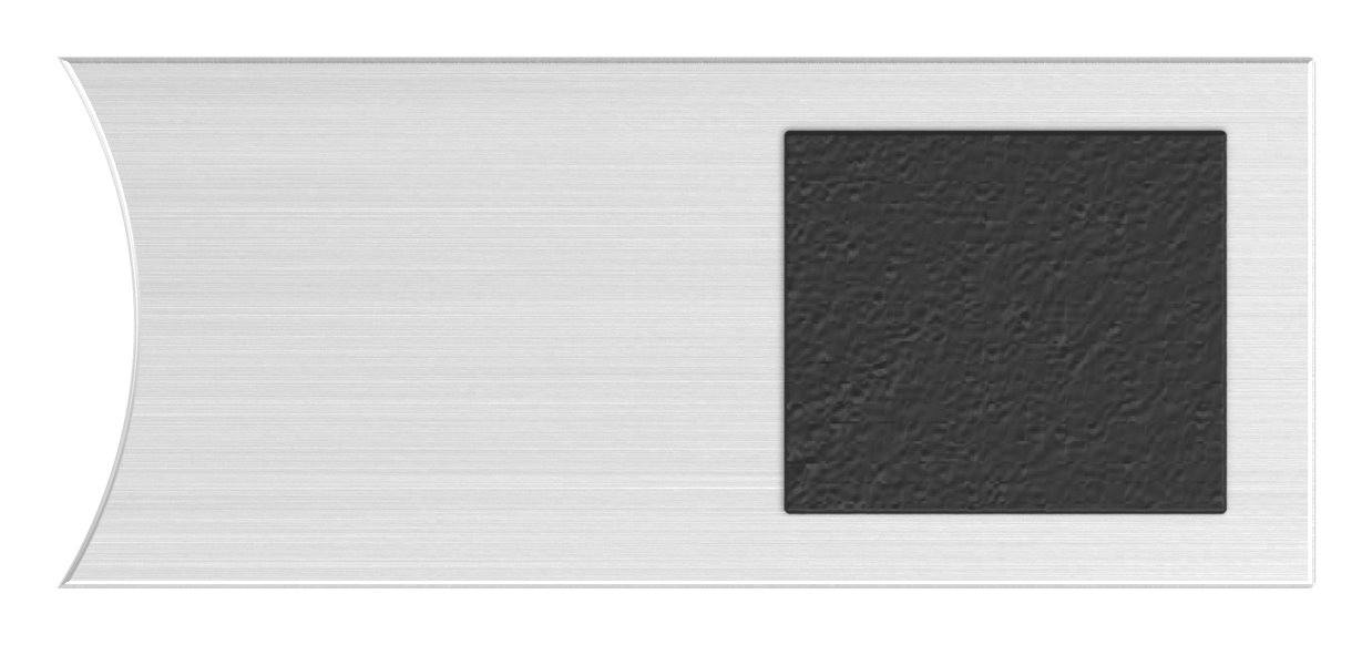 Halteboden mit Anschluss 33,7mm, V2A