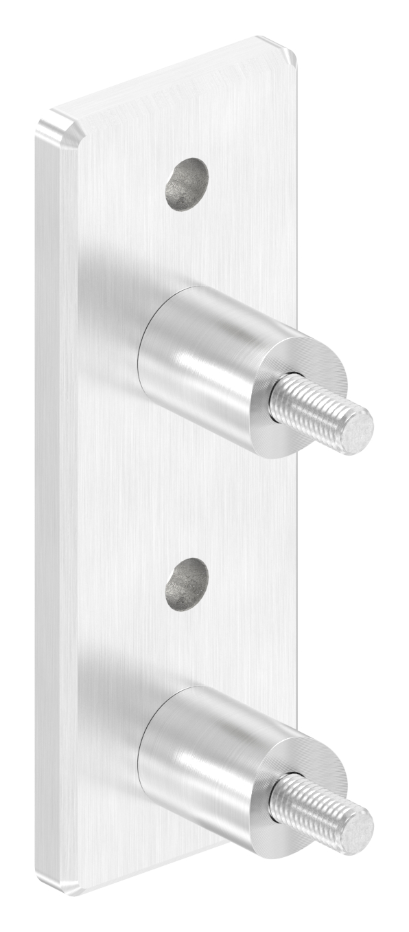 Wandbefestigung für Geländerpfosten 48,3mm, V2A