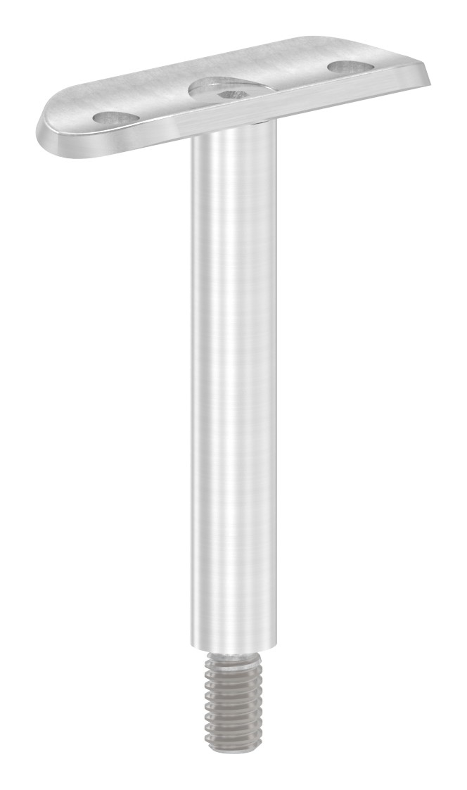 Stift Ø 12mm mit Handlaufanschlussplatte 42,4mm, V2A