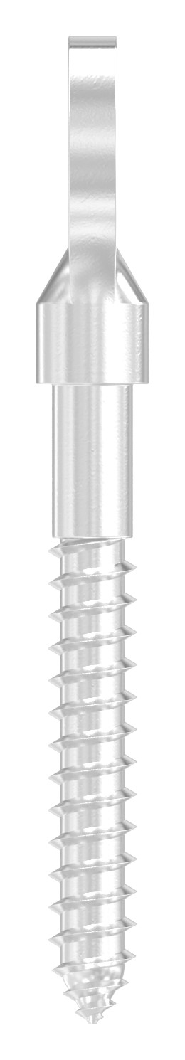 Augenschraube, mit Holzgewinde 5mm, V4A
