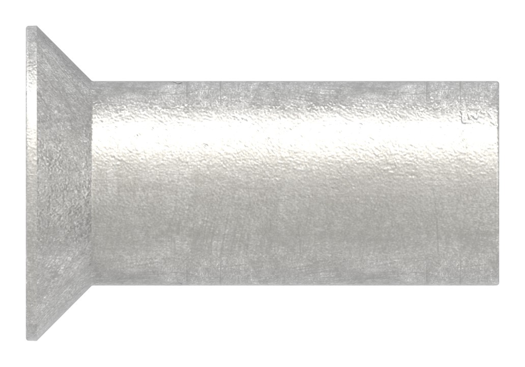 Hülsenmutter mit Senkkopf und ISK, M5x15, V2A