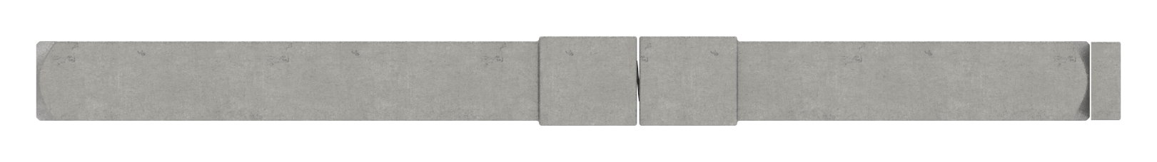 Stift 8 auf 9x105mm geteilt, V2A Stift 8 auf 9x105mm geteilt, V2A