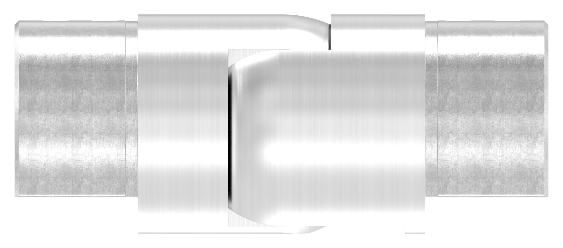 Verbinder flexibel für Nutrohr 60,3x1,5mm, V4A